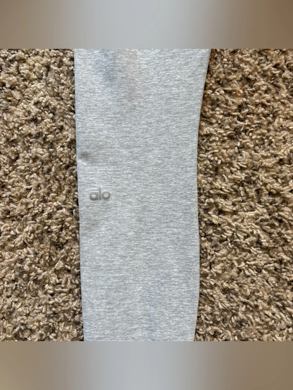 Alo Yoga Alosoft High Waist 7/8 Highlight Legging in Grey Size Women’s XS